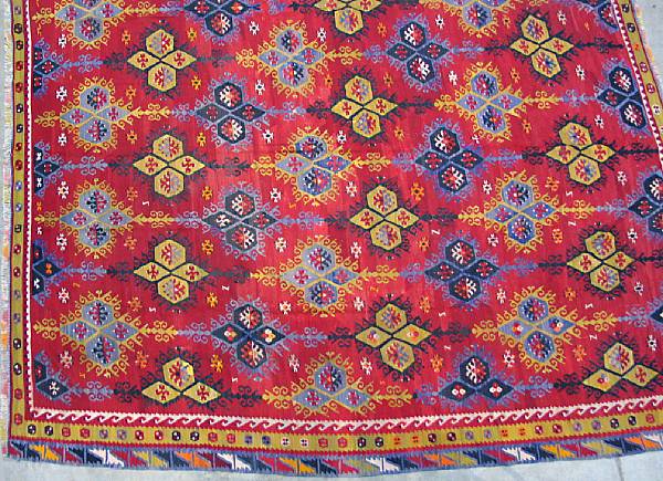 Appraisal: A Turkish Kilim size approximately ft in x ft in