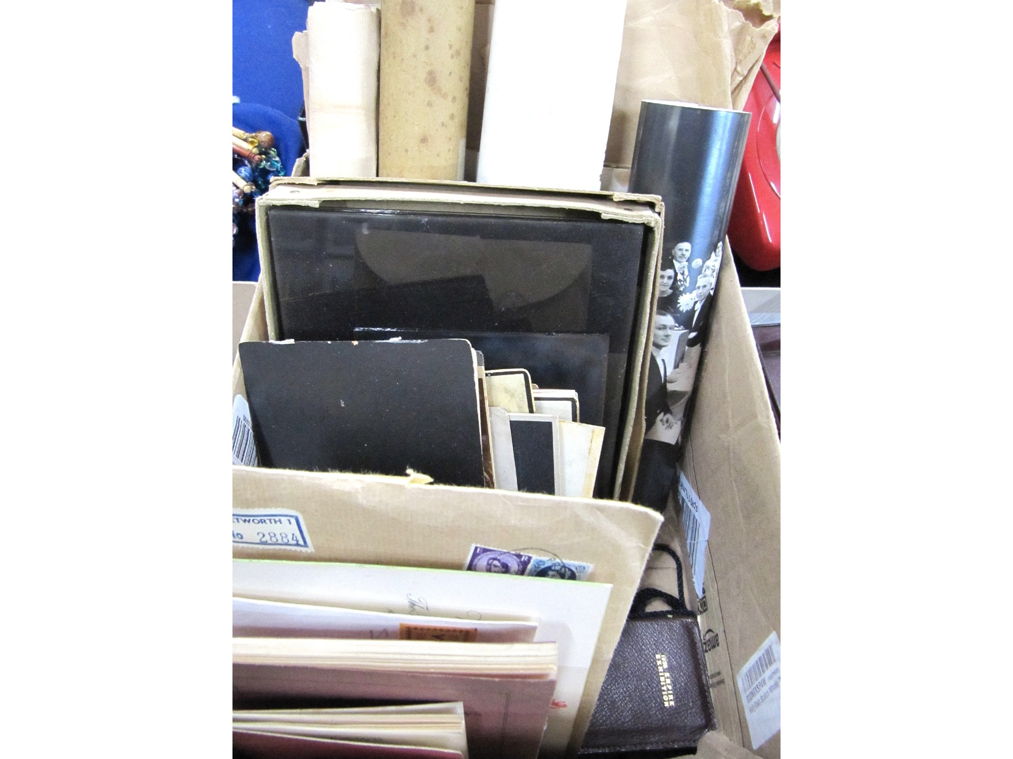 Appraisal: A lot comprising two boxes of assorted ephemera including pamphlets