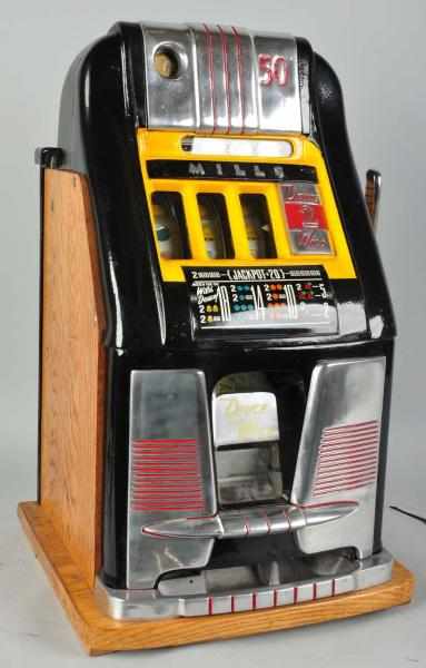 Appraisal: Mills High-Top Deuces Wild Coin-Op Machine Older restoration Working jackpot