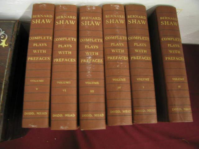 Appraisal: Volume Book Set Bernard Shaw Complete Plays