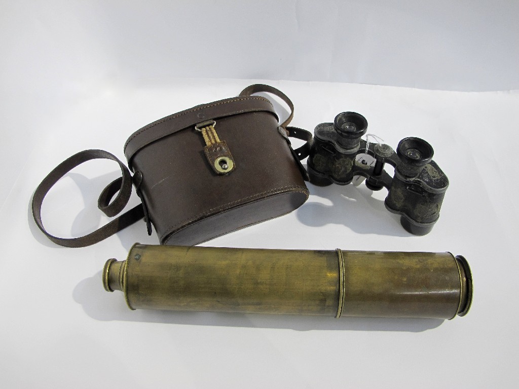 Appraisal: A lot comprising a pair of Carl Zeiss binoculars and