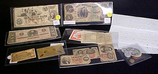 Appraisal: CURRENCY New Britain Bank Obsolete Bank Note Popular for the