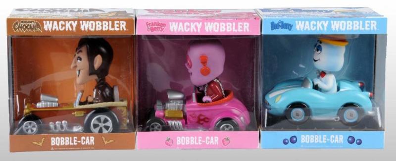 Appraisal: Lot of Contemporary Funko Wacky Wobblers Description All in original