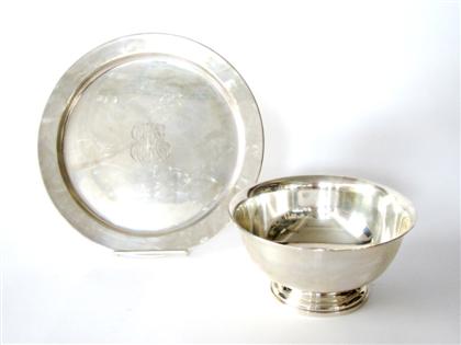 Appraisal: Sterling silver fruit bowlnewport silver co th century