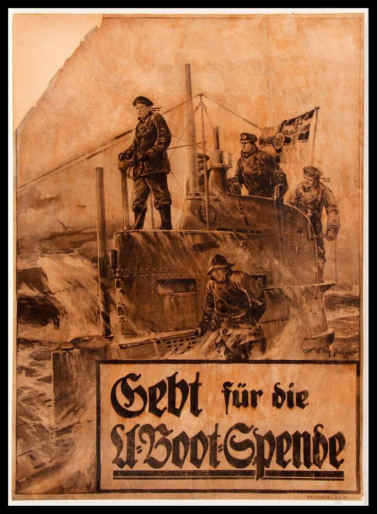 Appraisal: Willy STOWER - World War I Poster Vintage World War