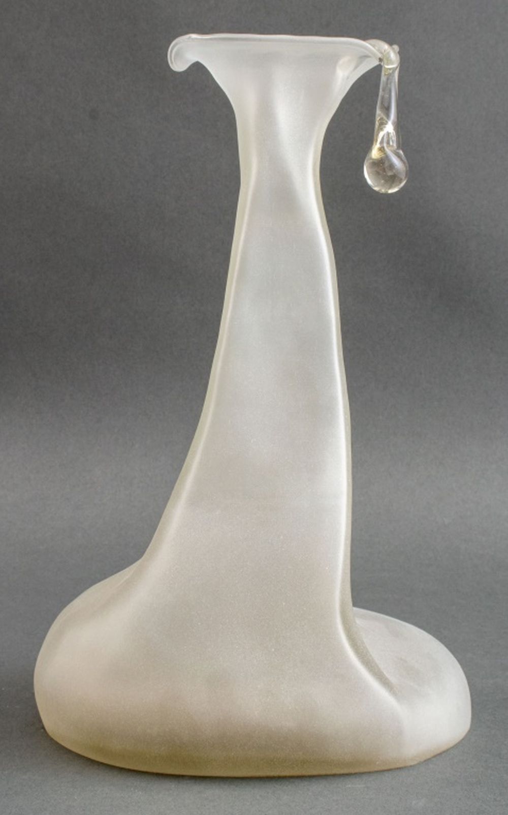 Appraisal: JACQUELINE TERPINS BRAZILIAN ART GLASS VASE Jacqueline Terpins Brazilian XX