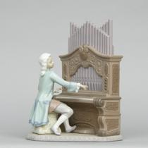 Appraisal: Lladro Young Bach Sculptor Joan Coderch Issued Retired Apprx -