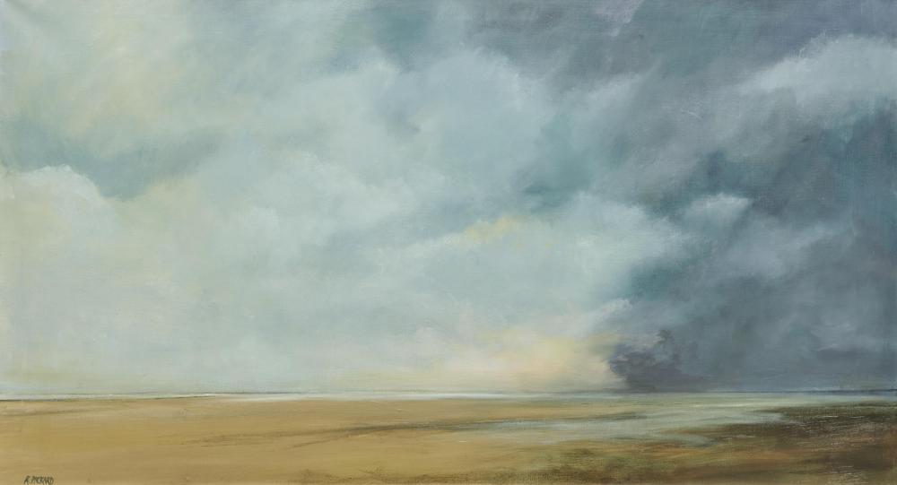 Appraisal: ANNE PACKARD American b Battle of The Elements oil on