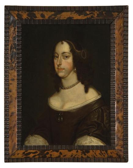 Appraisal: English School th Century Portrait of a lady Oil on