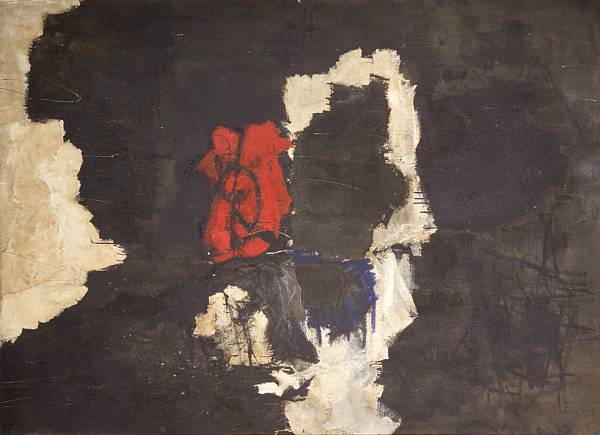 Appraisal: Peter Voulkos American - Passing Red signed 'Voulkos' lower right