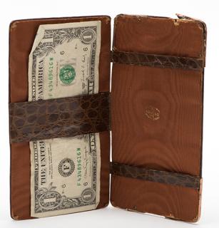 Appraisal: Raymond's Alligator Skin Changing Wallet The Great Raymond Raymond Maurice