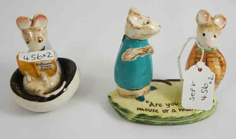 Appraisal: Beswickl Beatrix Potter Figures Kitty McBride A Good Read and