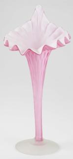 Appraisal: late th c cased glass jack in the pulpit vase