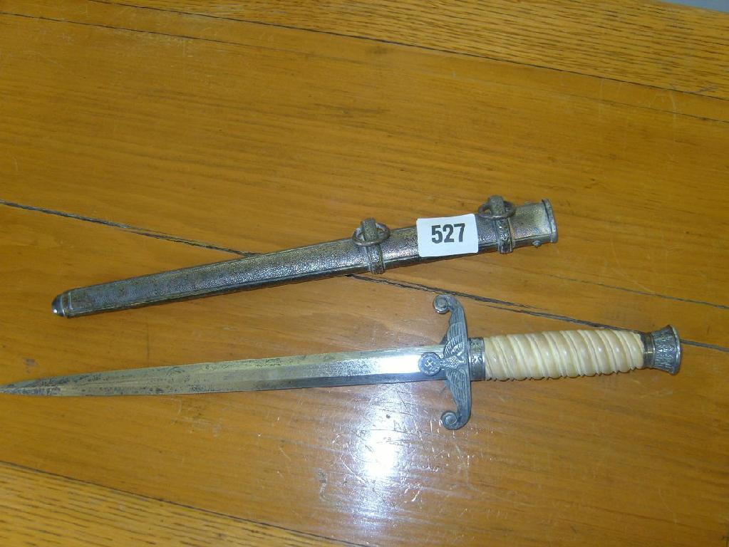 Appraisal: A replica WWII German dress dagger and scabbard