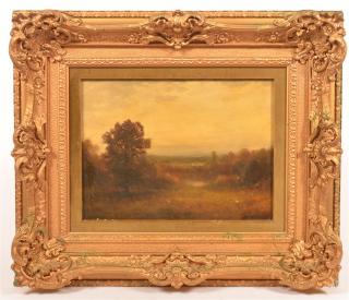 Appraisal: T B Griffin Oil on Canvas Landscape Painting Oil on