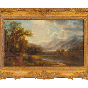 Appraisal: Edmund Darch Lewis American - View of Lake George and