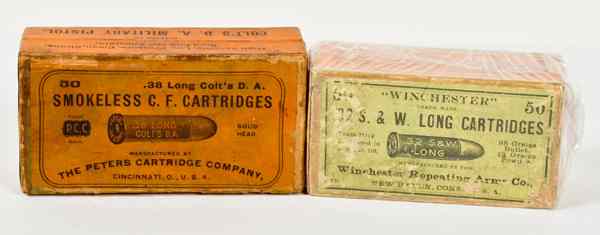 Appraisal: Cartridges by Peters and Winchester Lot of Two One box