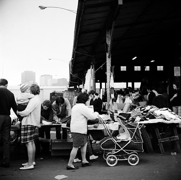 Appraisal: ANGUS O'CALLAGHAN BORN Queen Victoria Market archival print on rag