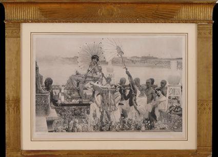 Appraisal: AFTER SIR LAWRENCE ALMA TADEMA BERLIN PHOTOGRAPHIC COMPANY NOBLE EGYPTIAN