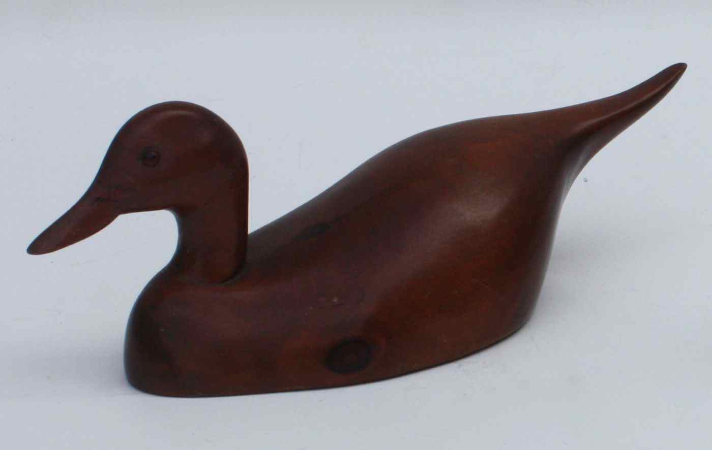 Appraisal: PINTAIL DRAKE IN NATURAL FINISHBy Ken Harris of Woodville New