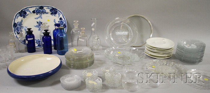 Appraisal: Large Lot of Assorted Glass and Ceramic Tableware and Items