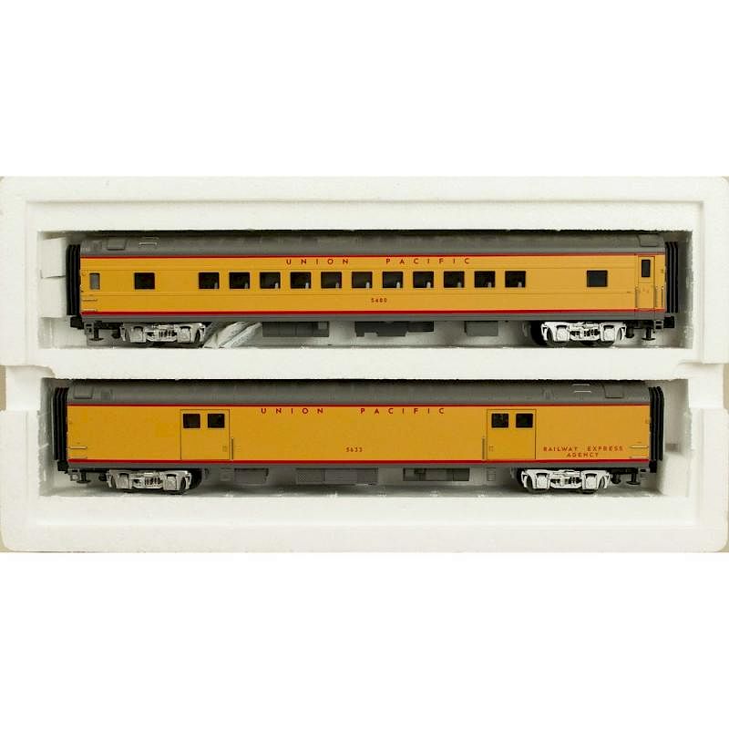 Appraisal: MTH Sleeper Diner Passenger Car Set MTH scale ' ABS