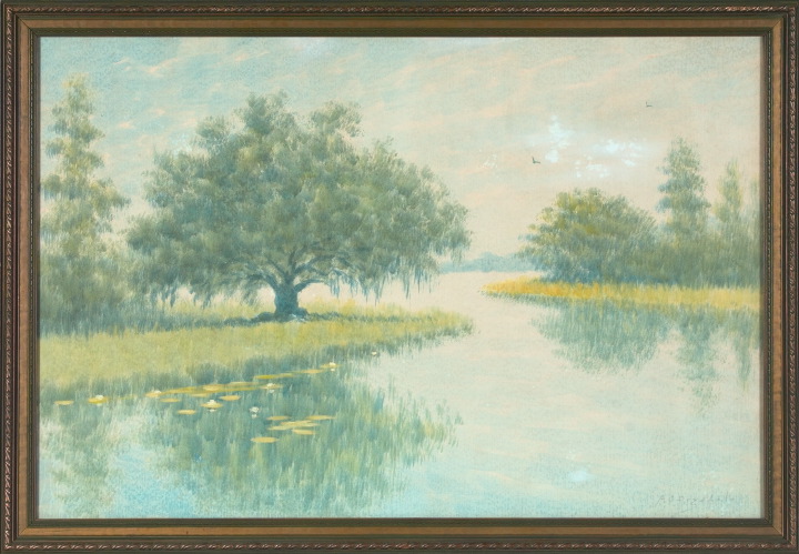 Appraisal: Alexander John Drysdale American New Orleans - Bayou Landscape with