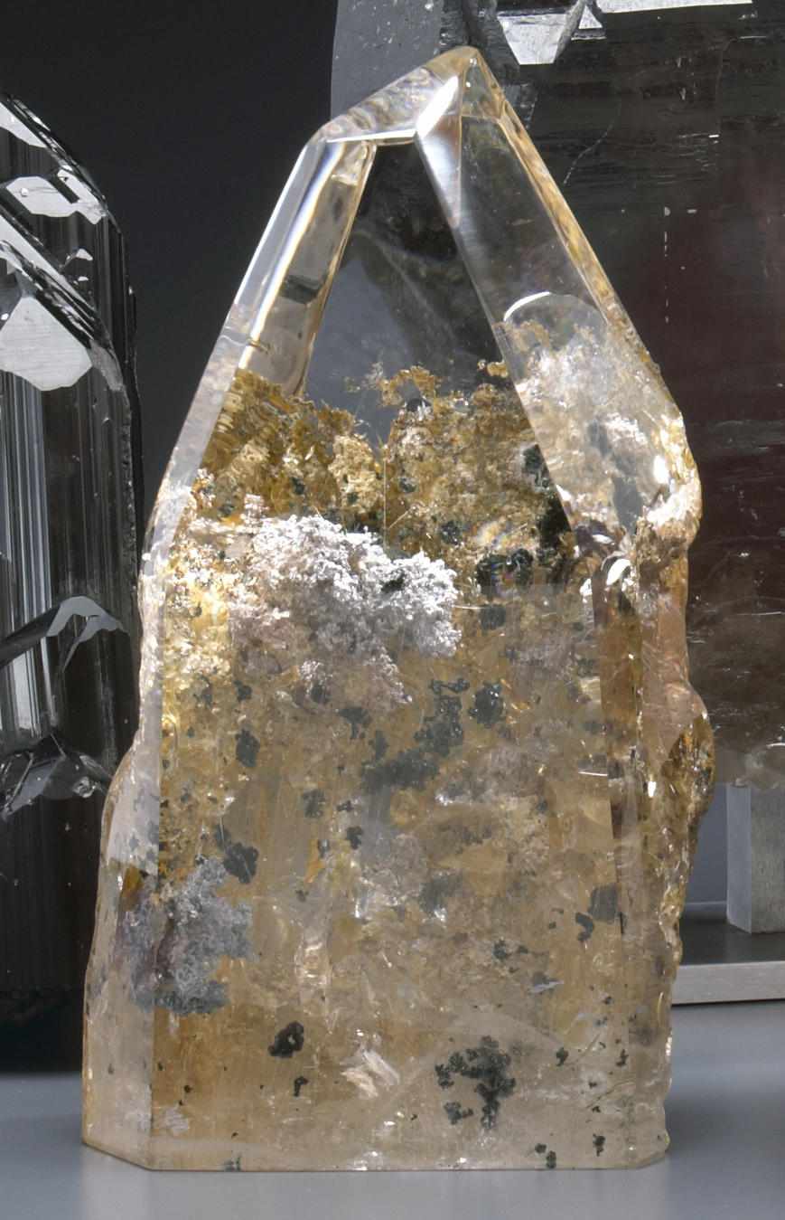 Appraisal: Polished Quartz Sculpture with Phantom Inclusions Conselheiro Mata Minas Gerais