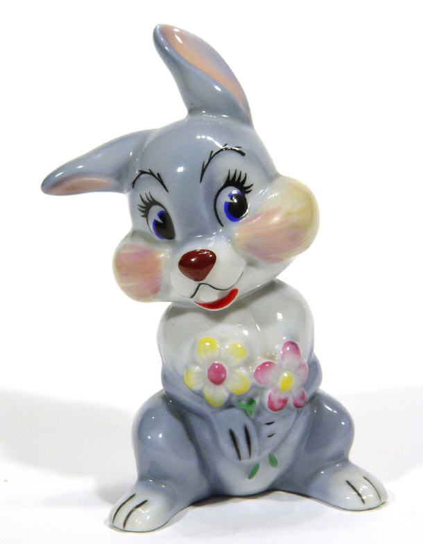 Appraisal: Hand painted Wade 'Thumper' rabbit blow-up printed factory mark to