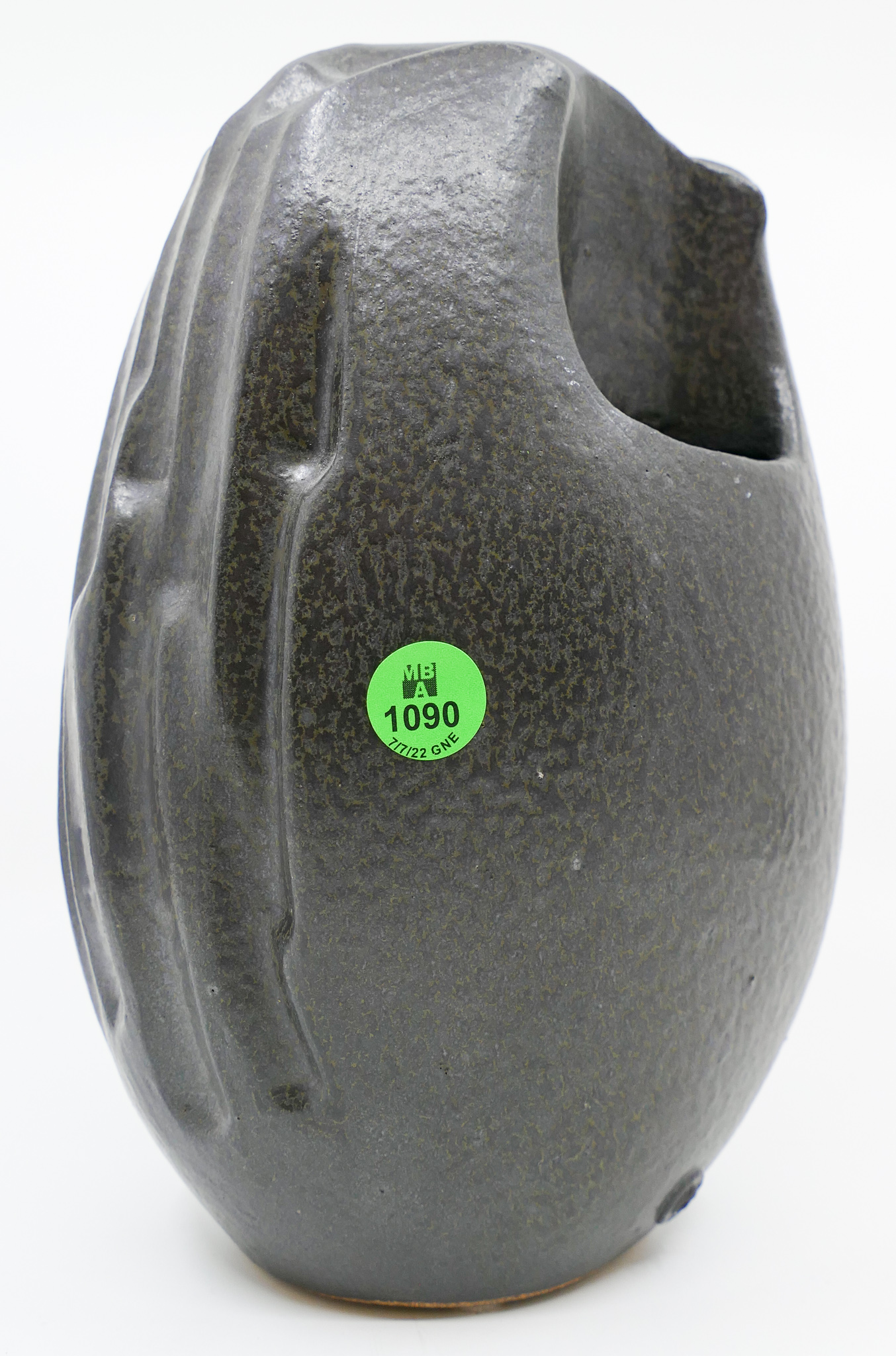 Appraisal: Reid Ozaki Studio Pottery Ikebana Vessel ''