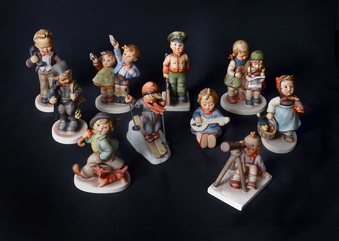 Appraisal: COLLECTION OF GOEBEL HUMMEL FIGURINES An assembled collection of Hummel