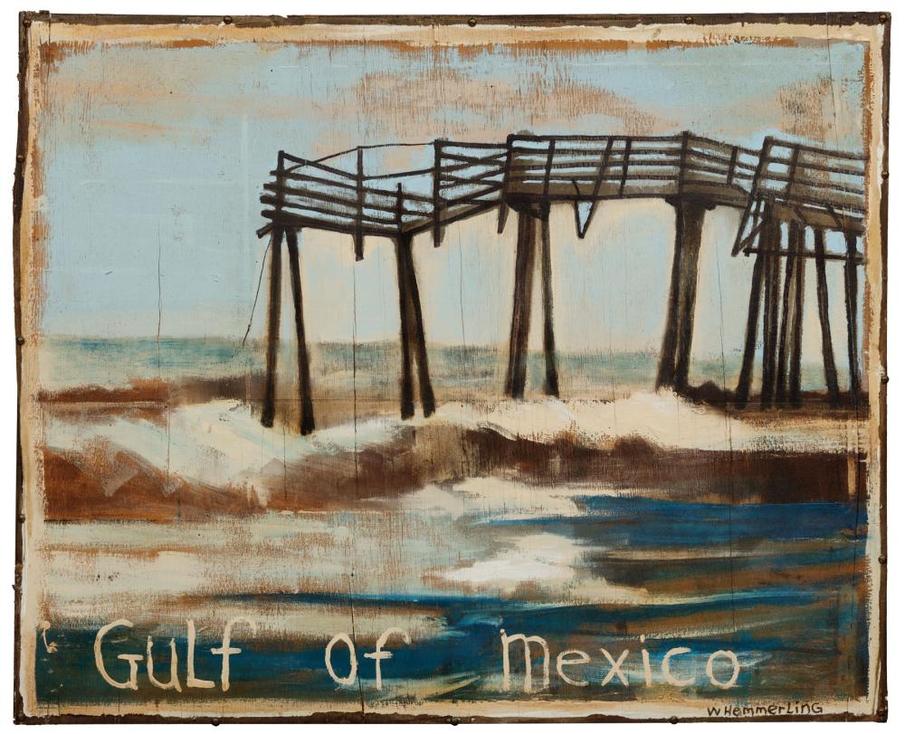 Appraisal: William Hemmerling American Louisiana - Gulf of Mexico oil on