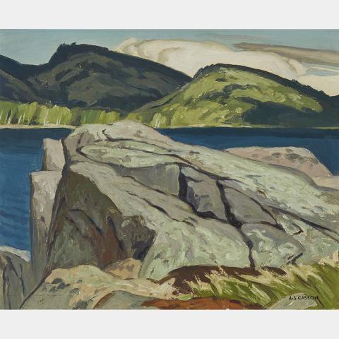 Appraisal: ALFRED JOSEPH CASSON O S A P R C A