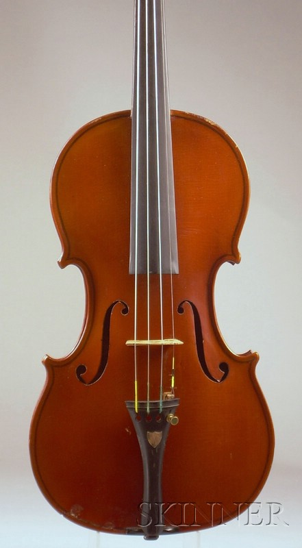 Appraisal: American Violin Albert Karr Kansas City signed internally ALBERT H