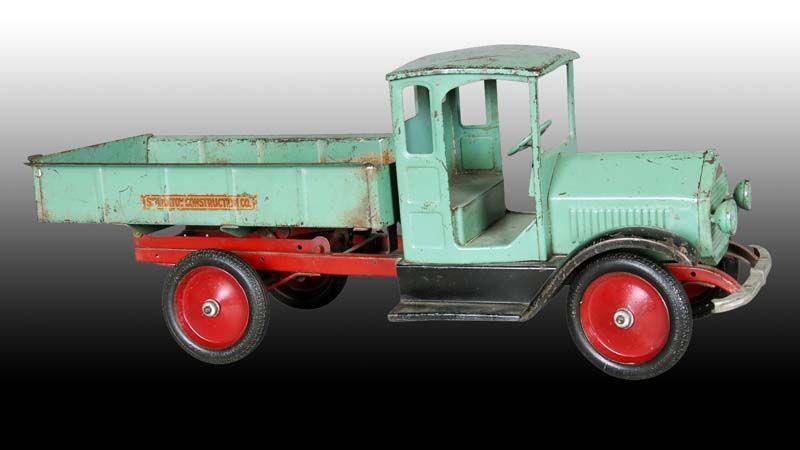 Appraisal: Pressed Steel Sturditoy Construction Dump Truck To Description '' L