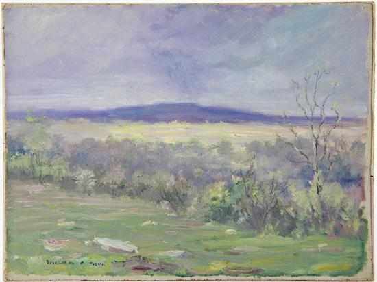 Appraisal: William Posey Silva California Tennessee - BLUE HILLS NEAR AUSTIN