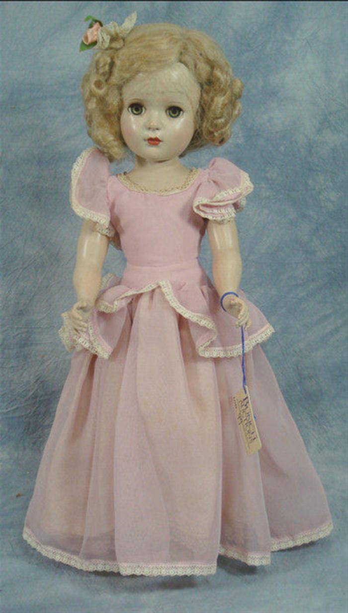 Appraisal: Madame Alexander Princess Margaret Rose Doll hard plastic doll strung