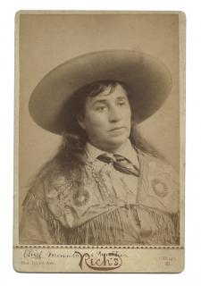 Appraisal: Cabinet Card Photo of Chief Mountain Panther Chicago Rich's Studio