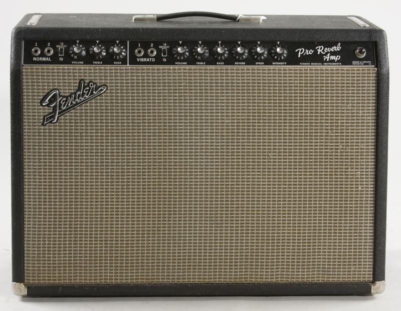 Appraisal: Vintage Fender Pro Reverb Amplifier Serial A dated new output