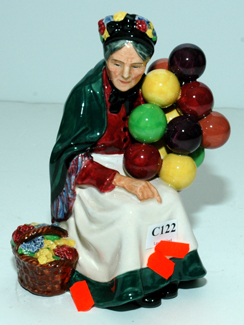 Appraisal: ROYAL DOULTON FIGURE 'THE OLD BALLOON SELLER'