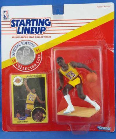 Appraisal: Starting Lineup Magic Johnson Action Figure Los Angeles Lakers -