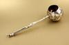 Appraisal: LADLE - th c Continental floral and leaf engraved dipper