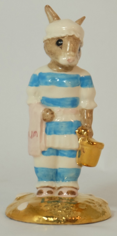 Appraisal: Royal Doulton Bunnykins figure Mother gold highlights with Not for