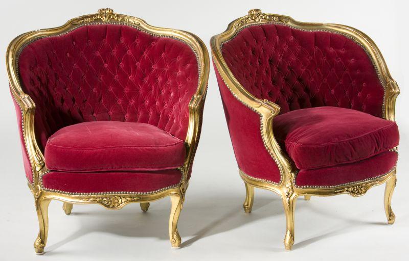 Appraisal: Pair of Louis XV Style Berg res early th century