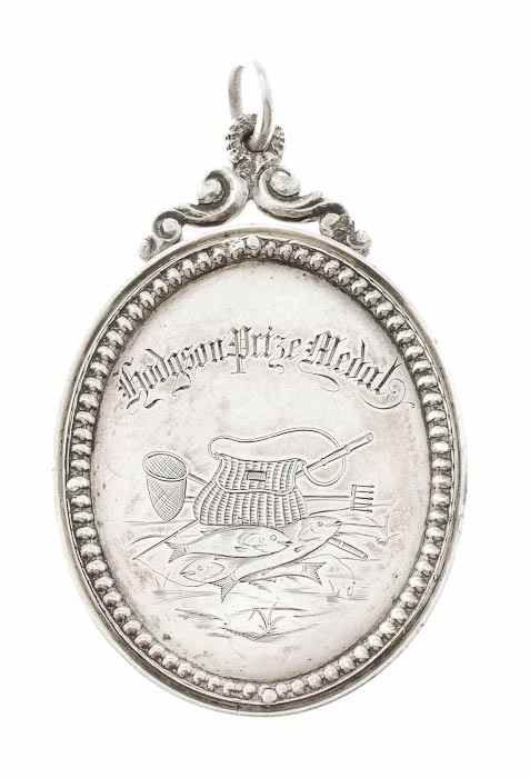 Appraisal: Hodgson Prize Medal silver winner's medal awarded - finely engraved