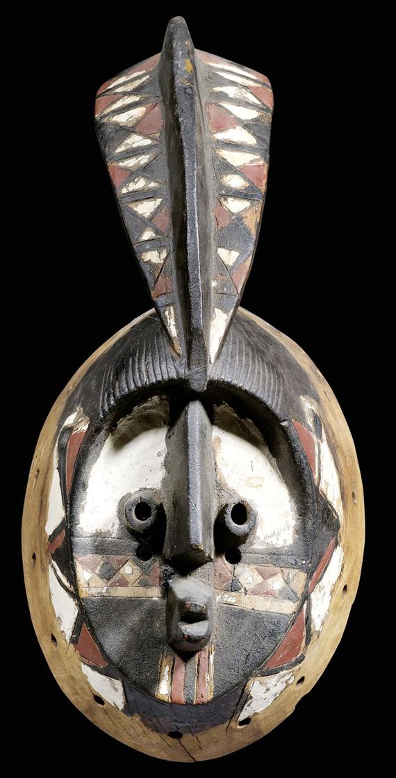 Appraisal: MOSSI MASK Burkina Faso H cm Provenance Galerie Walu Zurich