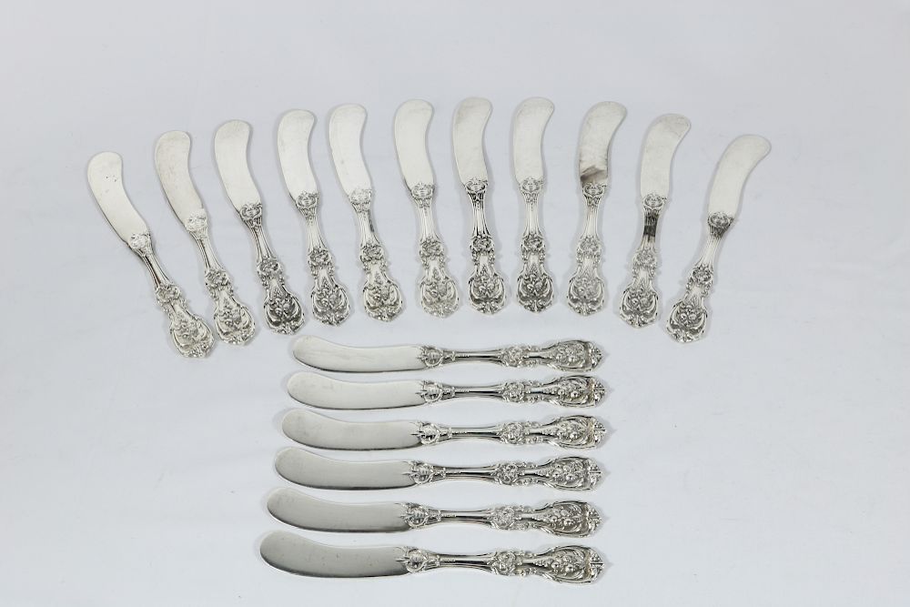 Appraisal: Francis st Butter Spreaders Francis st Butter Spreaders Total weight