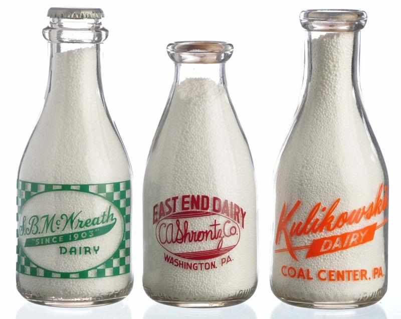 Appraisal: Lot of Pennsylvania Milk Bottles Description Lot includes one bottle