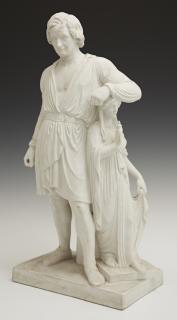 Appraisal: Parian Figure late th c by Bing and Grondahl of