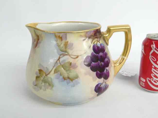 Appraisal: Signed ''Limoges France'' pitcher '' Ht